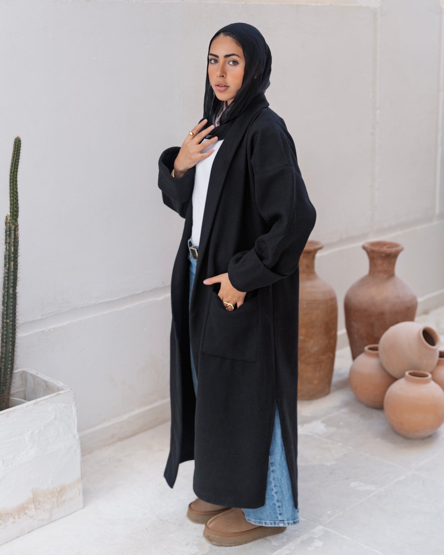 Black Oversized Coat