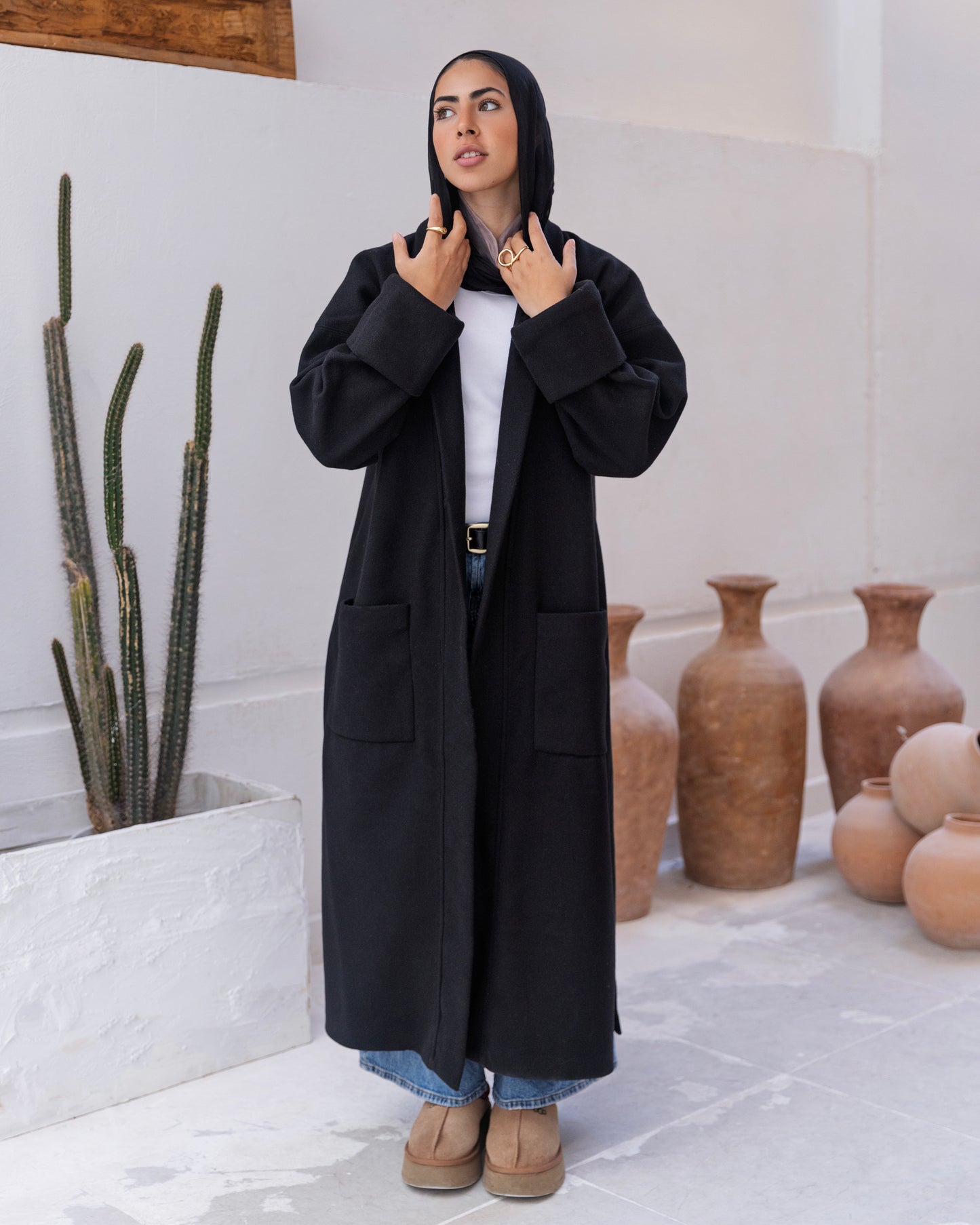 Black Oversized Coat